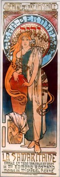  distinct Art Painting - La Samarataine 1897 Czech Art Nouveau distinct Alphonse Mucha